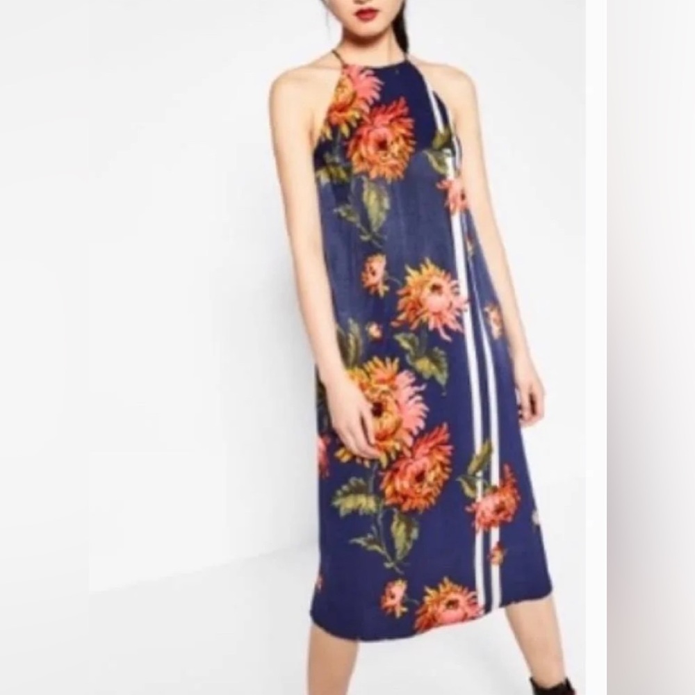 Zara halter dress